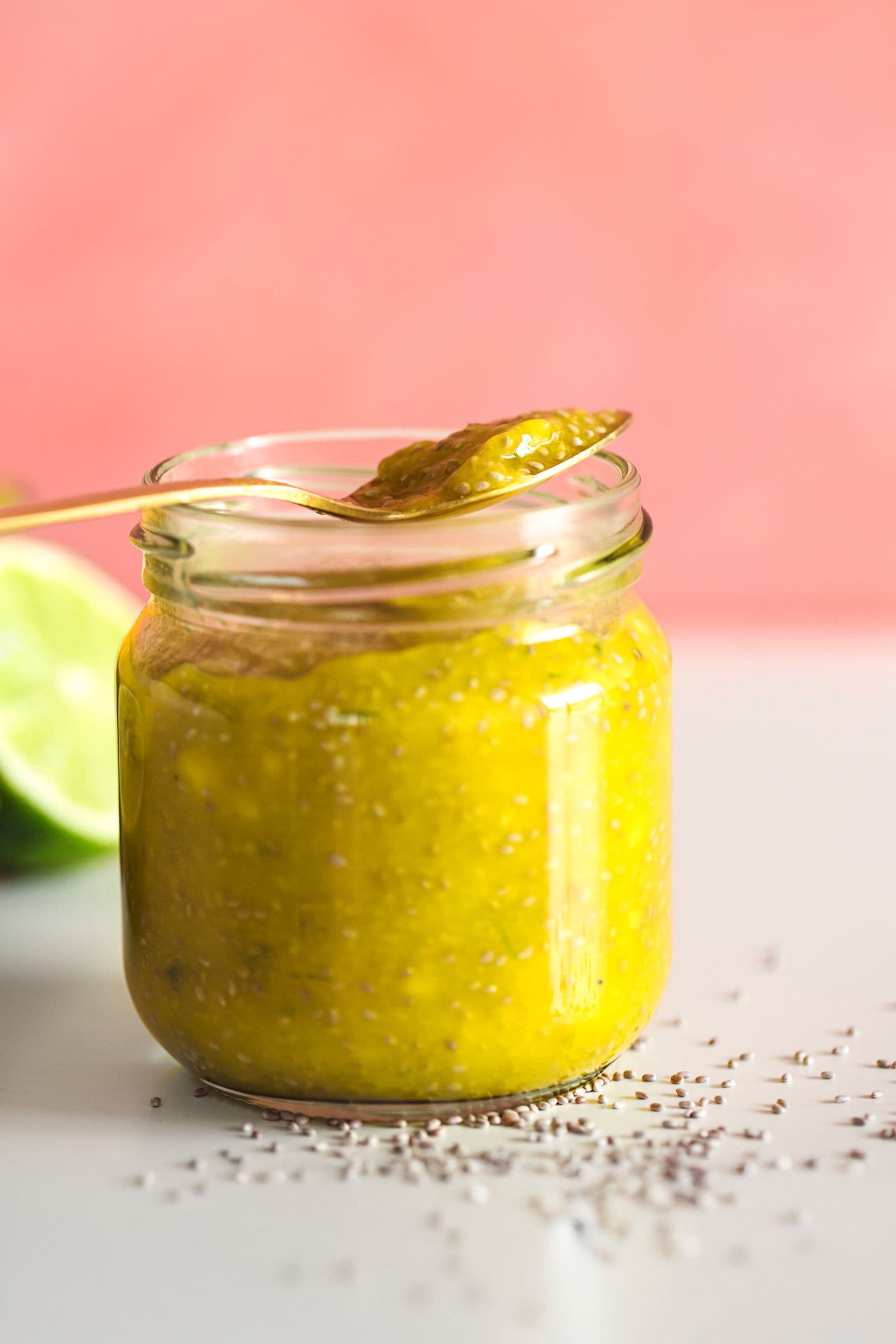 Quick Mango Chia Jam