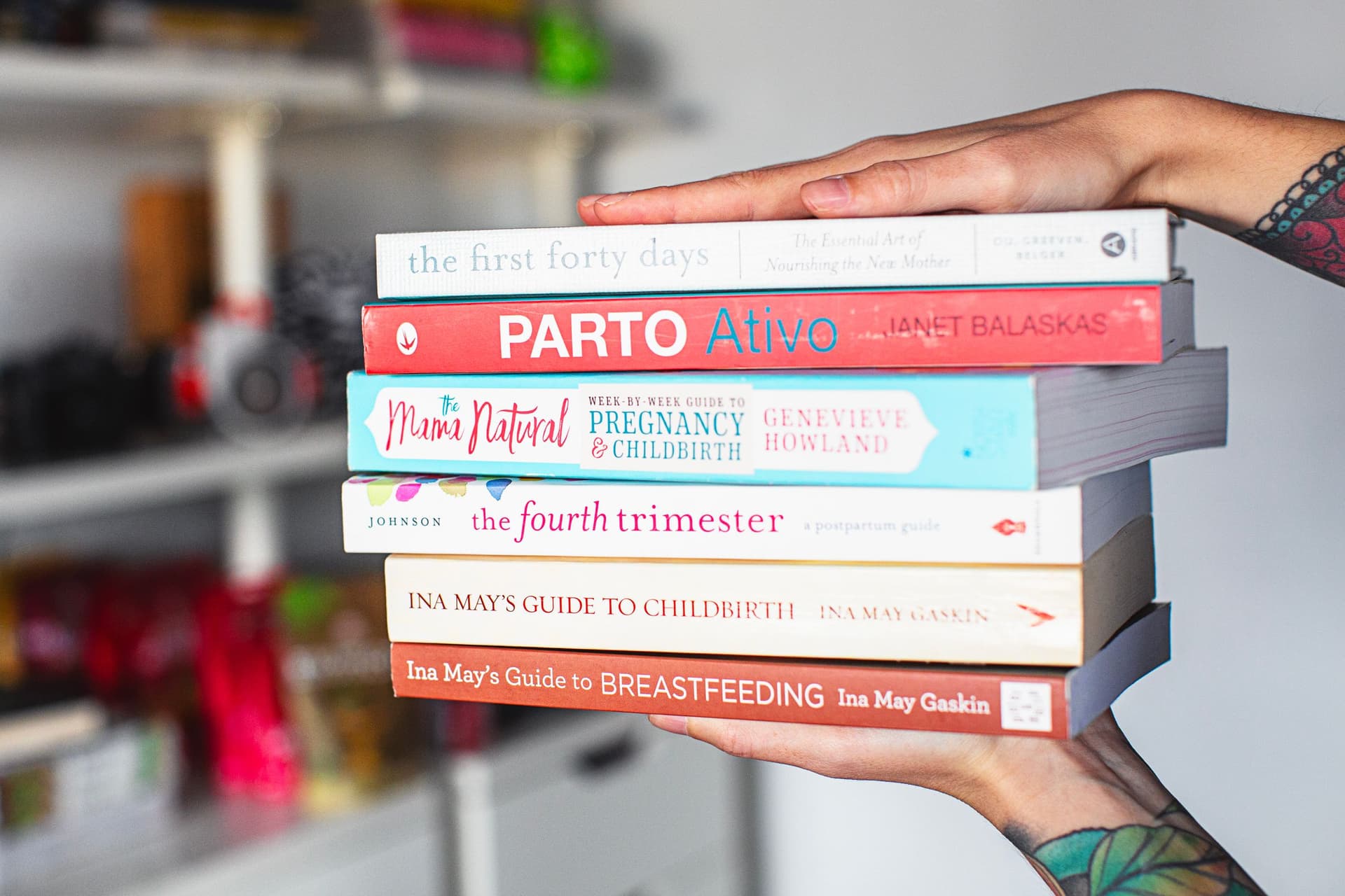 Os livros que acompanharam a nossa gravidez vegan