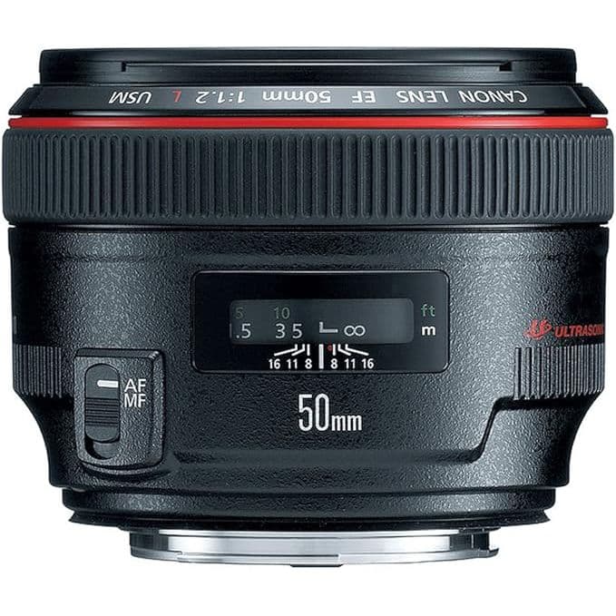 Lente 50mm F/1.2L