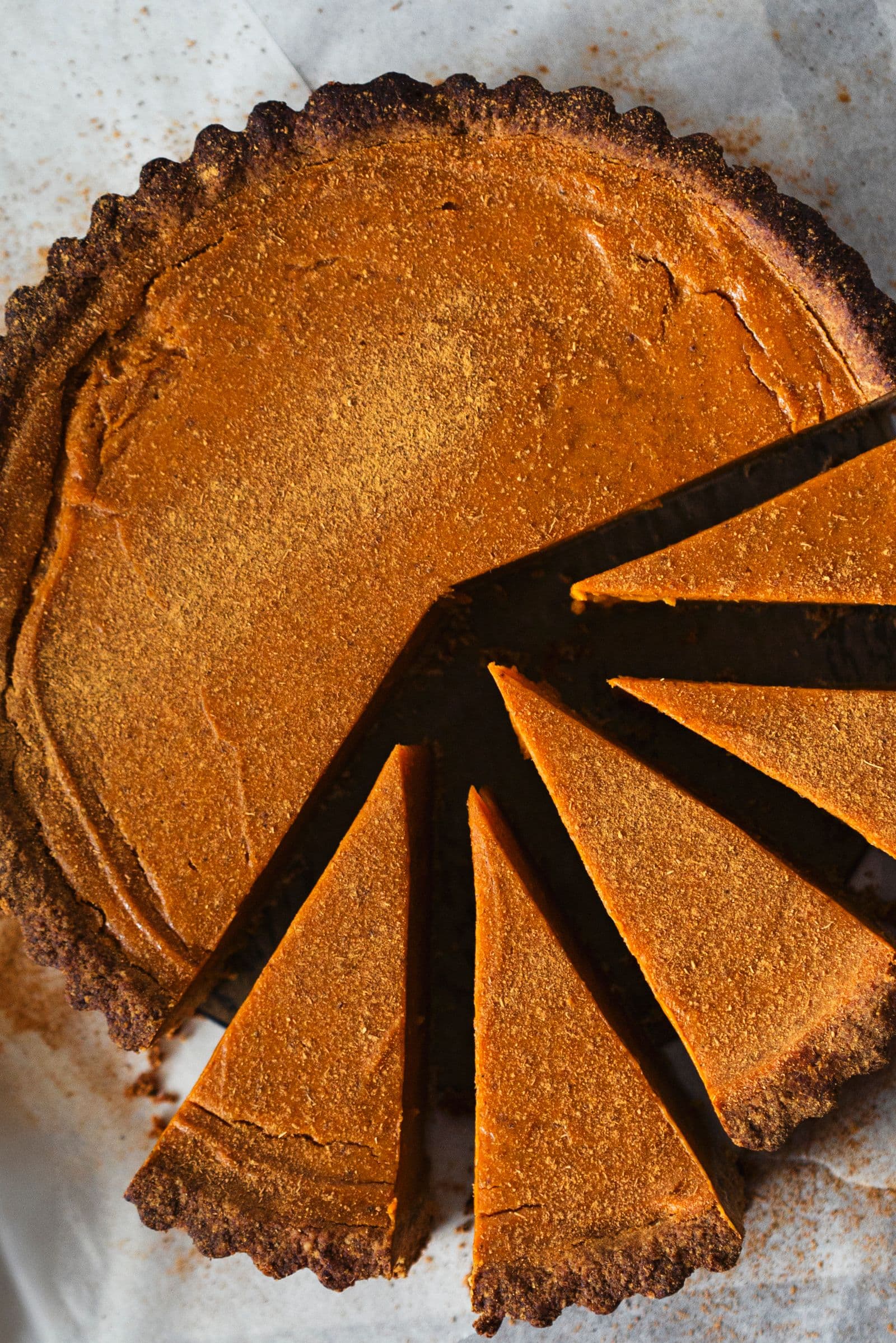 Tarte de Batata Doce & Citrinos