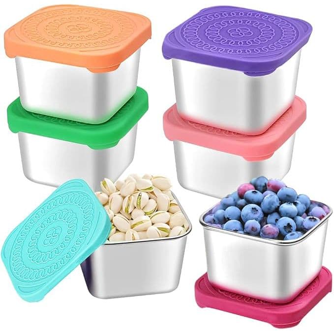 Stainless Steel Snack Containers