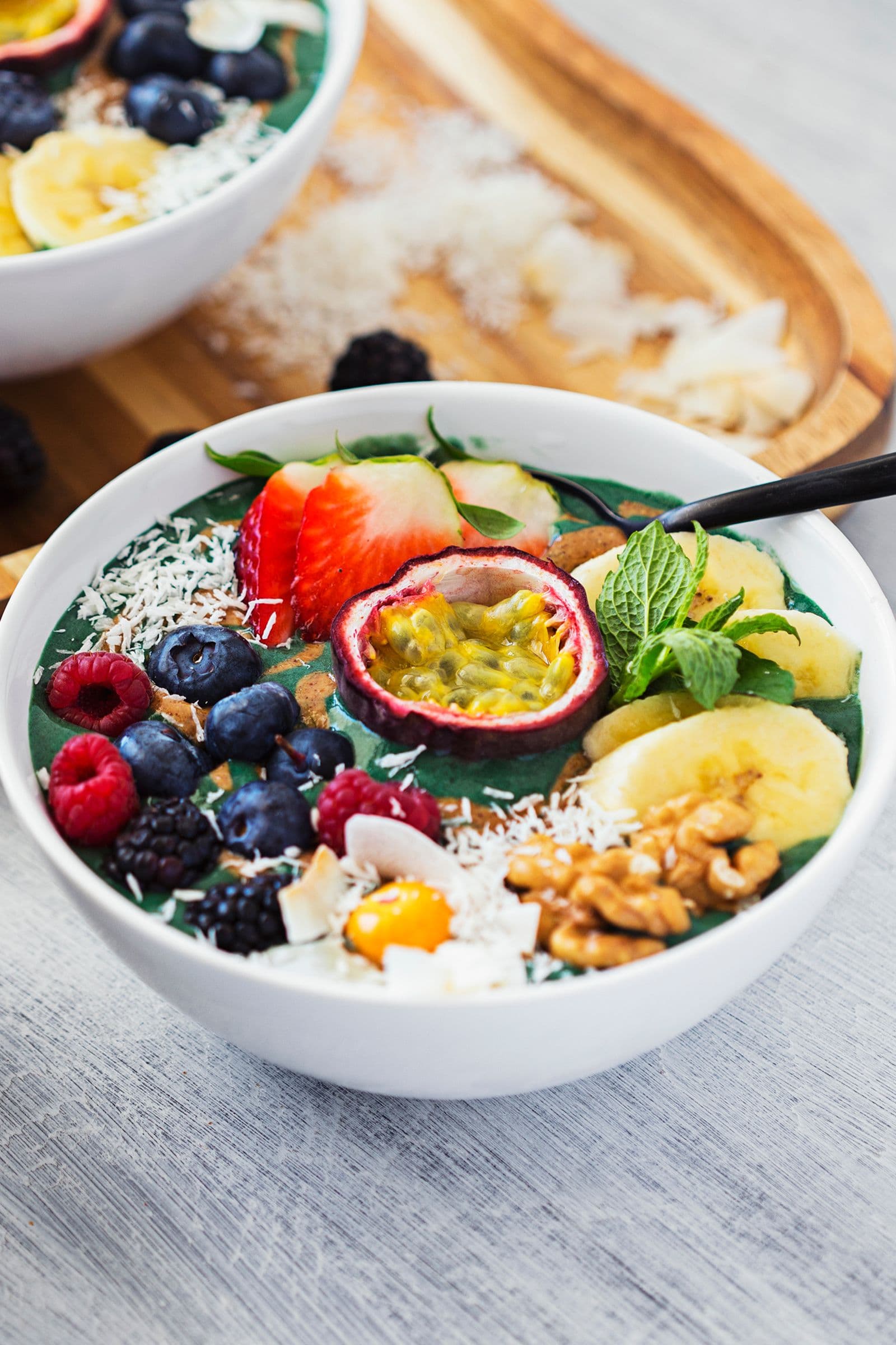 Spirulina Banana Nicecream