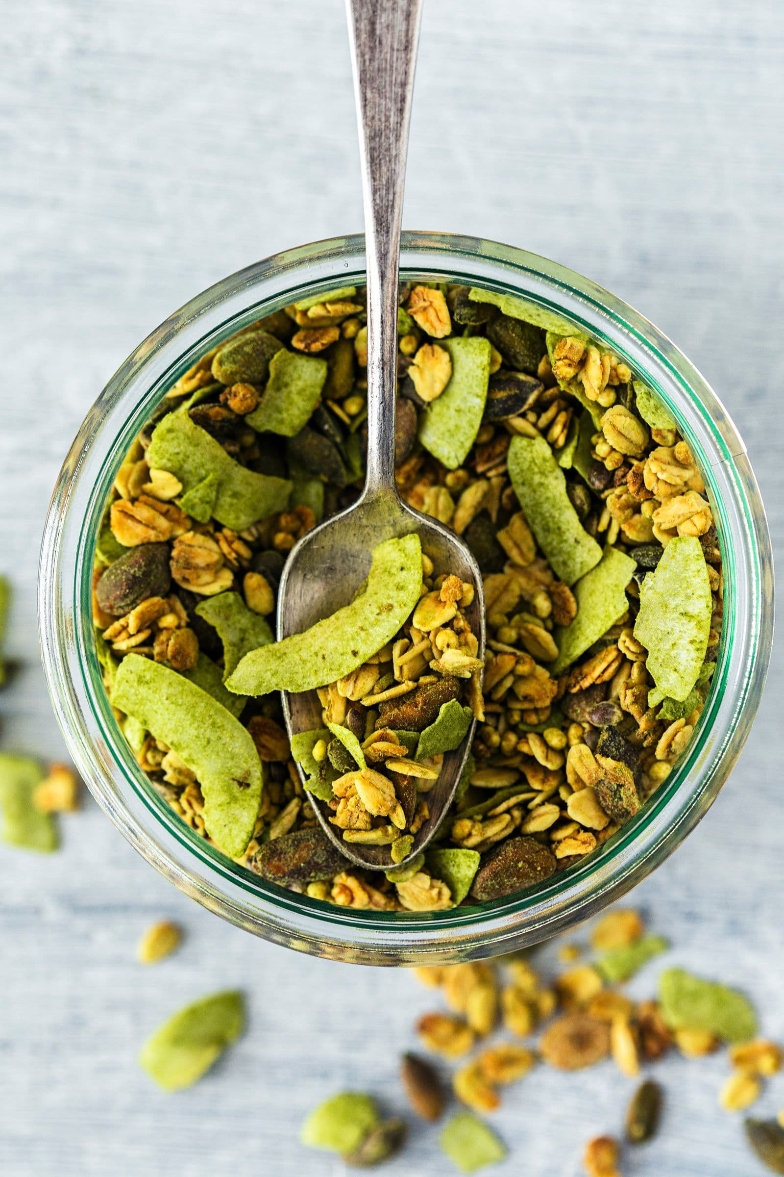 Granola Superverde de Coco & Lima