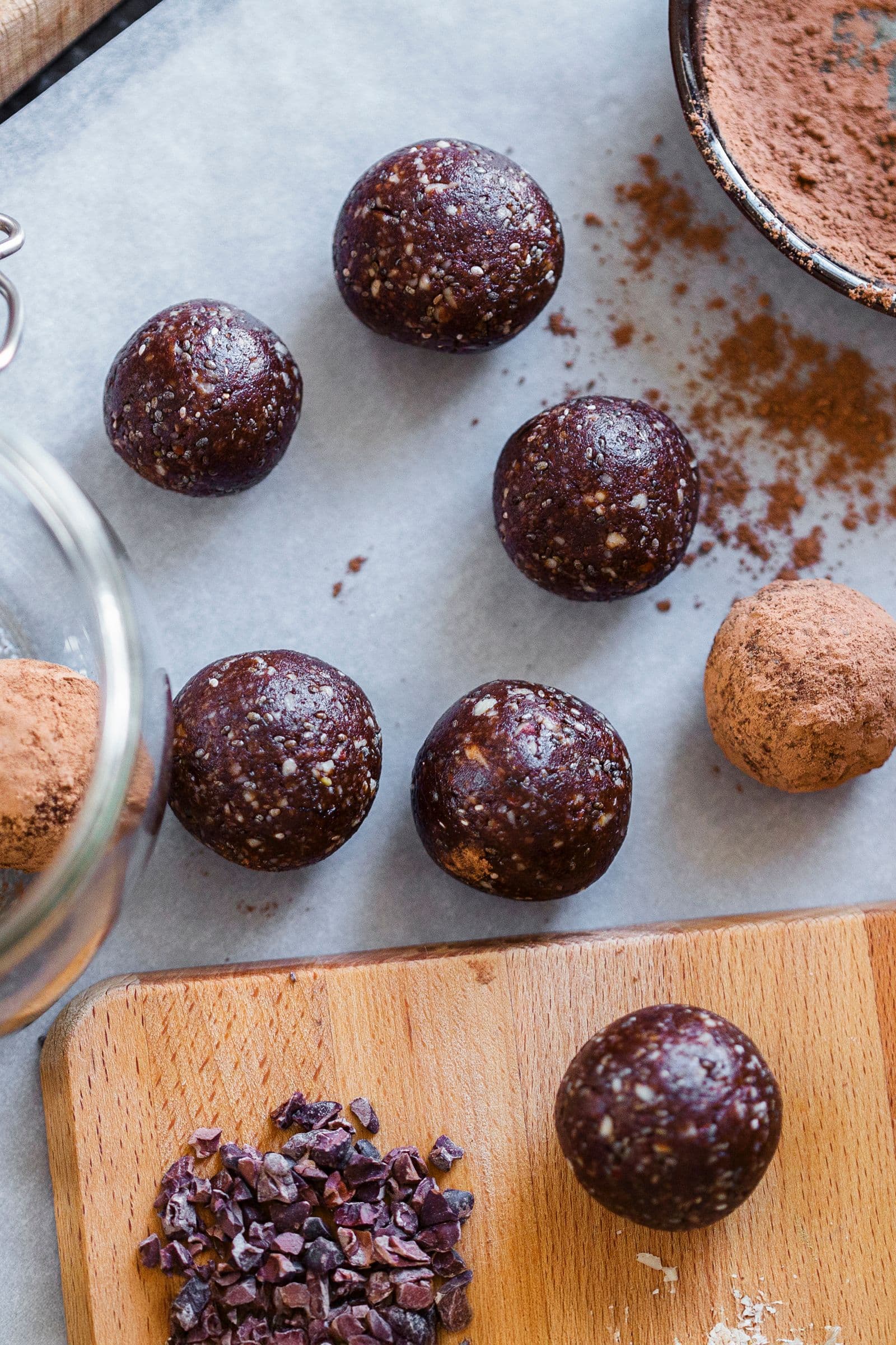 Trufas de Cacau & Amêndoa